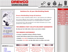 Tablet Screenshot of drewco.com